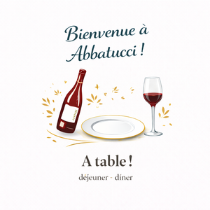 Bienvenue à Abbatucci ! - 6 bouteilles