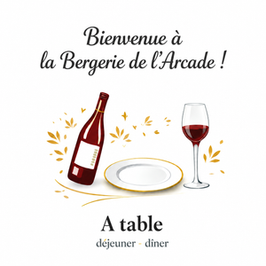 Bienvenue à la Bergerie de l'Arcade - 3 bouteilles