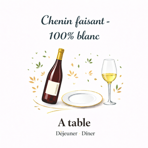 Chenin Faisant - 100% blanc - 6 bouteilles