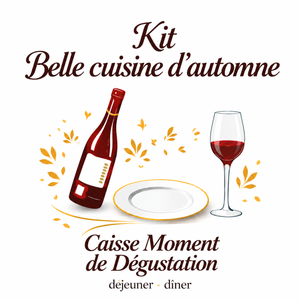 Kit "belle cuisine d'automne" - 3 bouteilles - 43,30 euros/bt