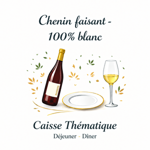 Chenin Faisant - 100% blanc - 6 bouteilles - 32,60 euros/bt