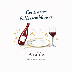 Contrastes et ressemblances #1 - 6 bouteilles